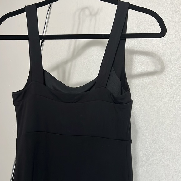 NWT Good American The 90’s Tank Midi Dress Black Size S - Picture 6 of 16